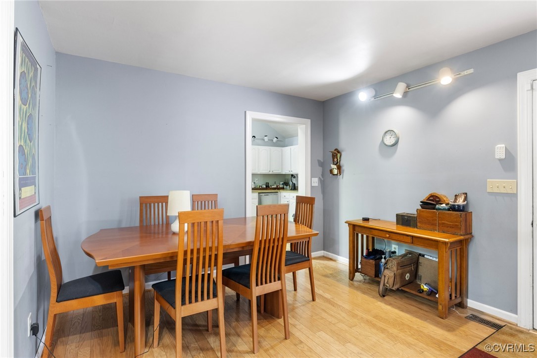 13320 Berkeley Road Orange, VA 22960 - Photo 19 of 46 a view of a dining room with furniture and wooden floor