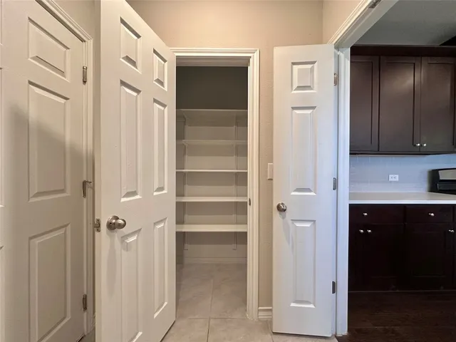 a view of a storage & utility room