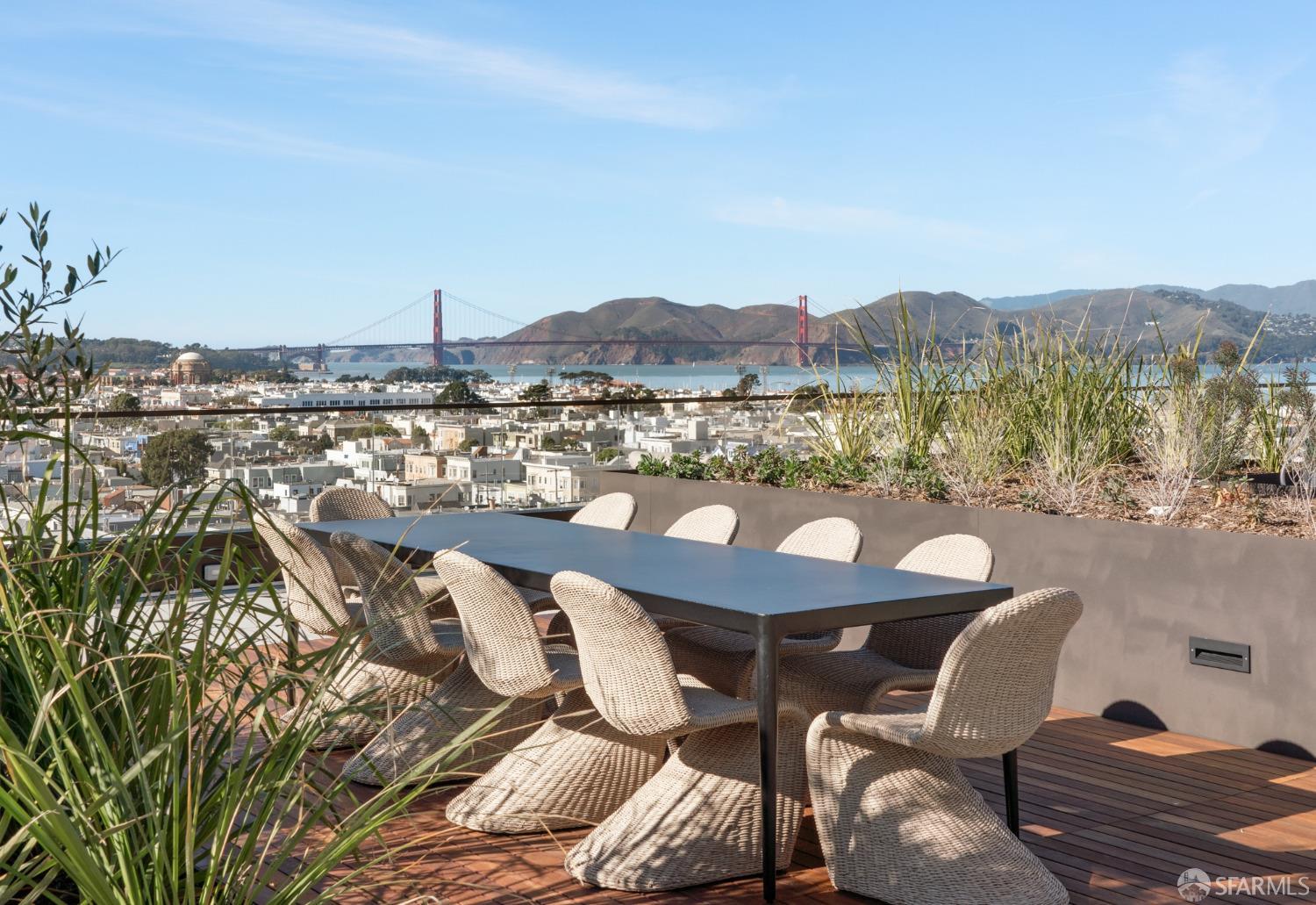 2525 Van Ness Avenue, Unit 601 San Francisco, CA 94109 - Photo 2 of 48 a view of a chairs and table in patio