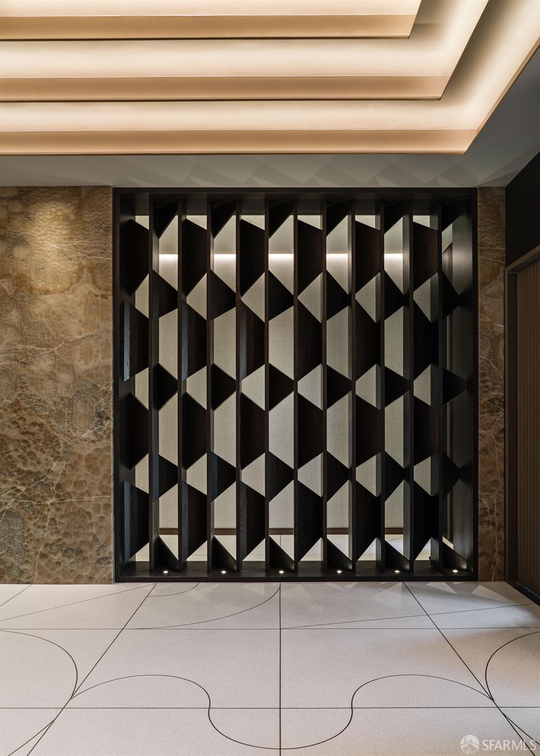 2525 Van Ness Avenue, Unit 601 San Francisco, CA 94109 - Photo 38 of 48 a close view of a black and white checkered floor