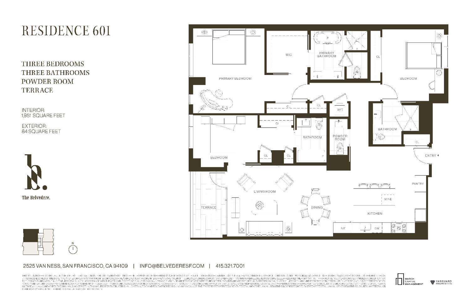 2525 Van Ness Avenue, Unit 601 San Francisco, CA 94109 - Photo 48 of 48 a black and white photo of a painting