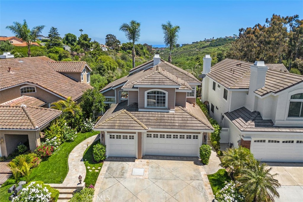 24882 Summerwind Dana Point, CA 92629 - Photo 27 of 31 an aerial view of a house with a yard and potted plants