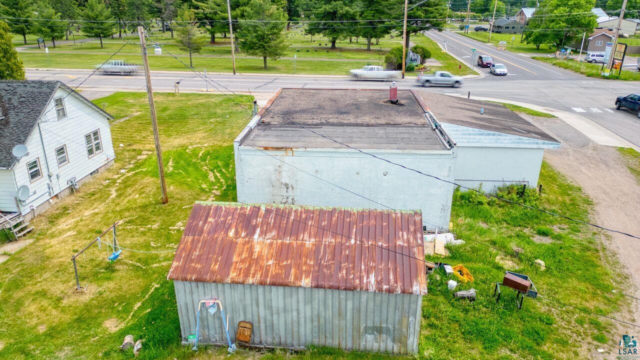 421 Main Street South Aurora, MN 55705 - Photo 12 of 19 Aerial view of property and surrounding area