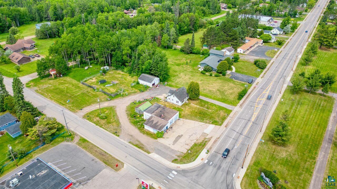 421 Main Street South Aurora, MN 55705 - Photo 16 of 19 Drone / aerial view of a highway