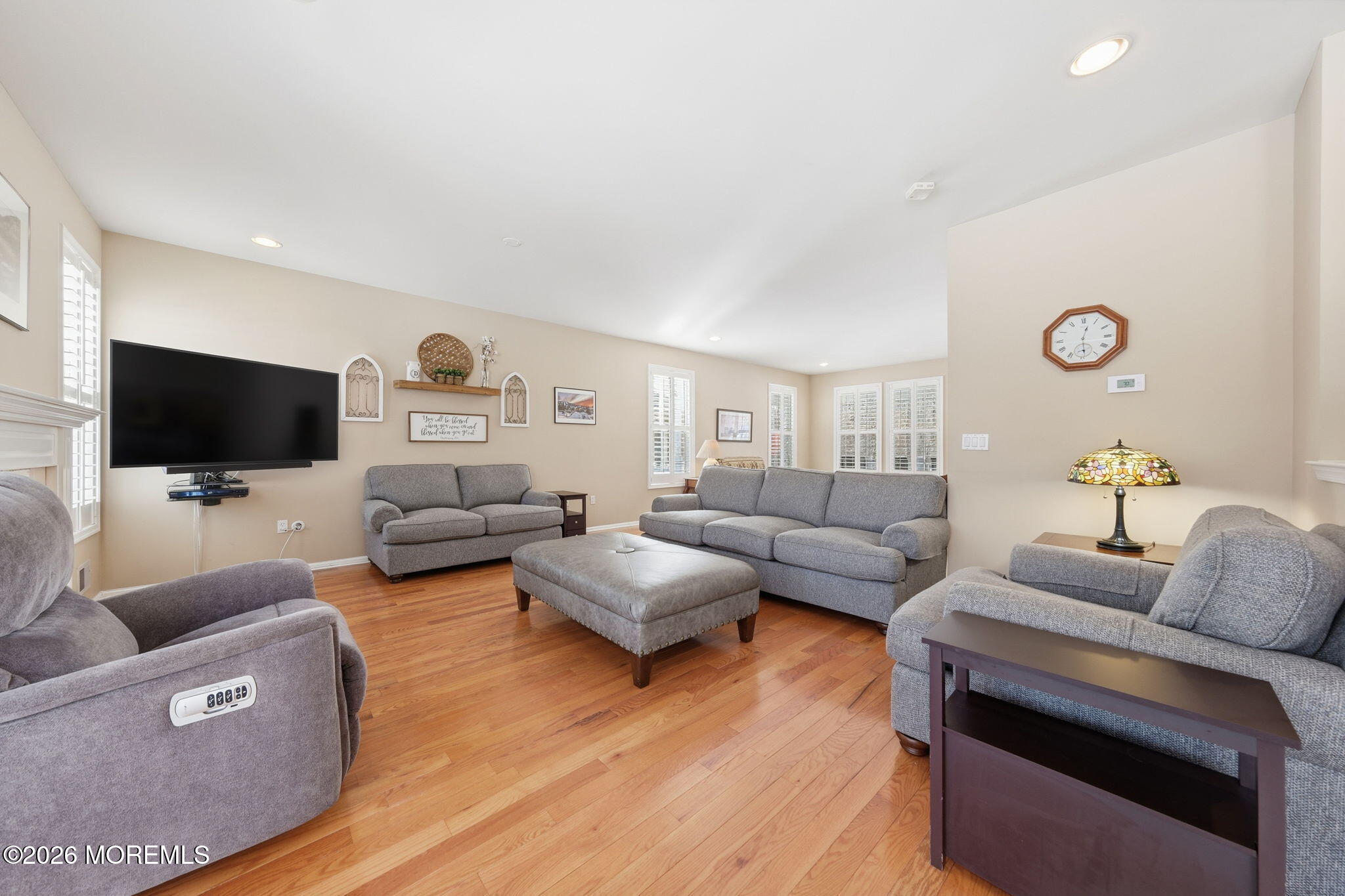17 Amanda Lane Howell, NJ 07731 - Photo 15 of 35 a living room with furniture and a flat screen tv