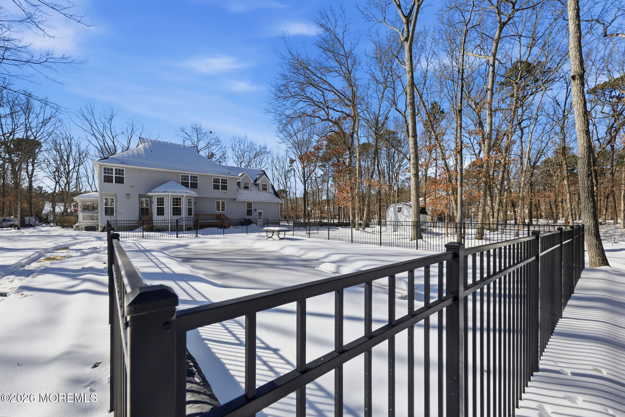 17 Amanda Lane Howell, NJ 07731 - Photo 32 of 35 a view of a house with a wooden fence