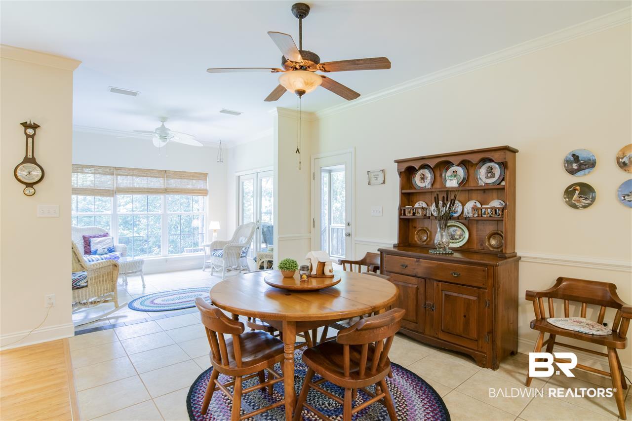 10950 Driver Court Fairhope, AL 36532 - Photo 13 of 36 opens to Sunroom, Den, and screened porch