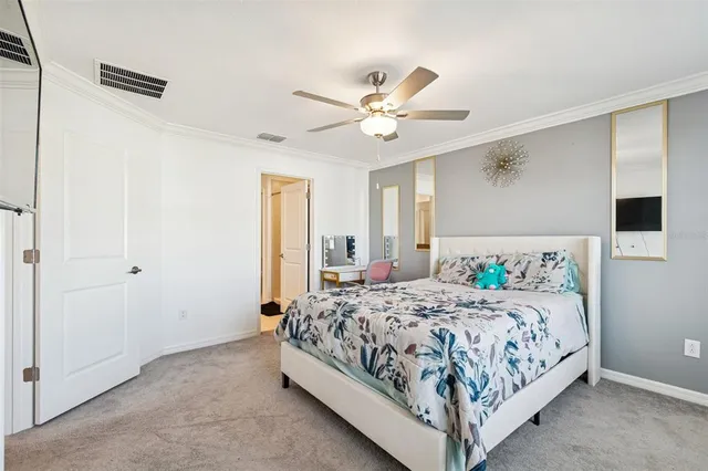 a swimming pool with outdoor seating and yard