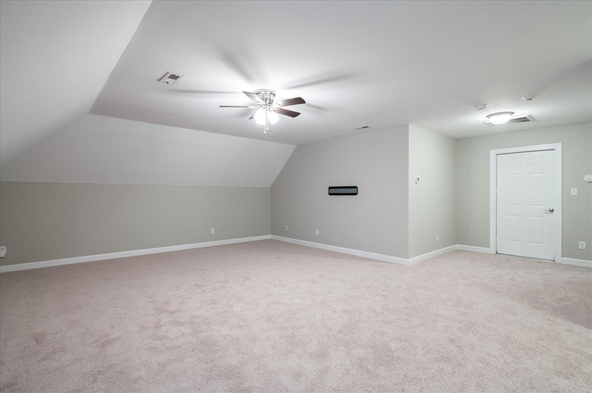 5245 Bartons Enclave Lane Raleigh, NC 27613 - Photo 19 of 27 This incredible Bonus Rmspace on the 2nd floor has tons of possibilities. Previously used as a Media Room. All new carpet & paint also compliment the 2nd flr. Access also addtl flex room ( could be used as BRM) an Addtl BRM, Full Bath & WIC Storage Bonus/ Media Room