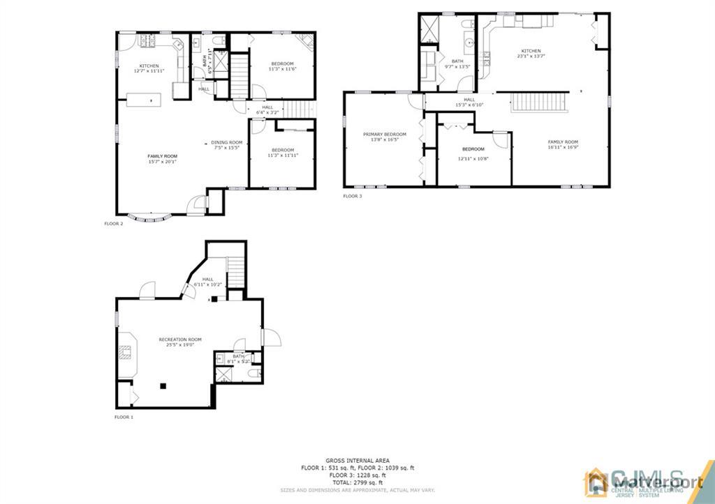 41 Ferris Road Edison, NJ 08817 - Photo 33 of 33 a picture of a floor plan