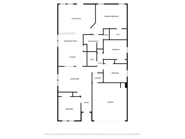 a picture of a bench in the window