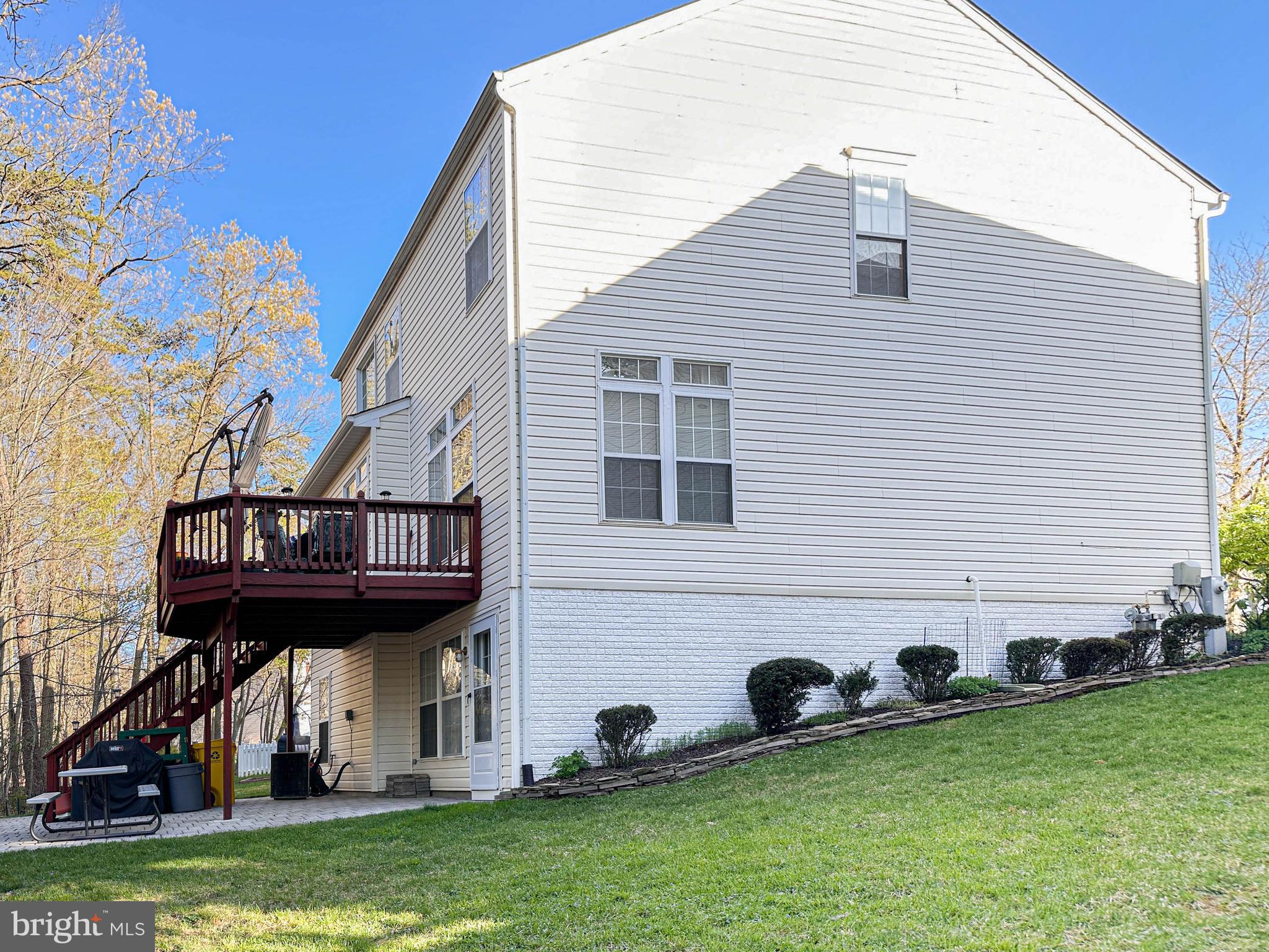 3206 Shadow Park Drive Laurel, MD 20724 - Photo 27 of 28 a view of a house with backyard and porch