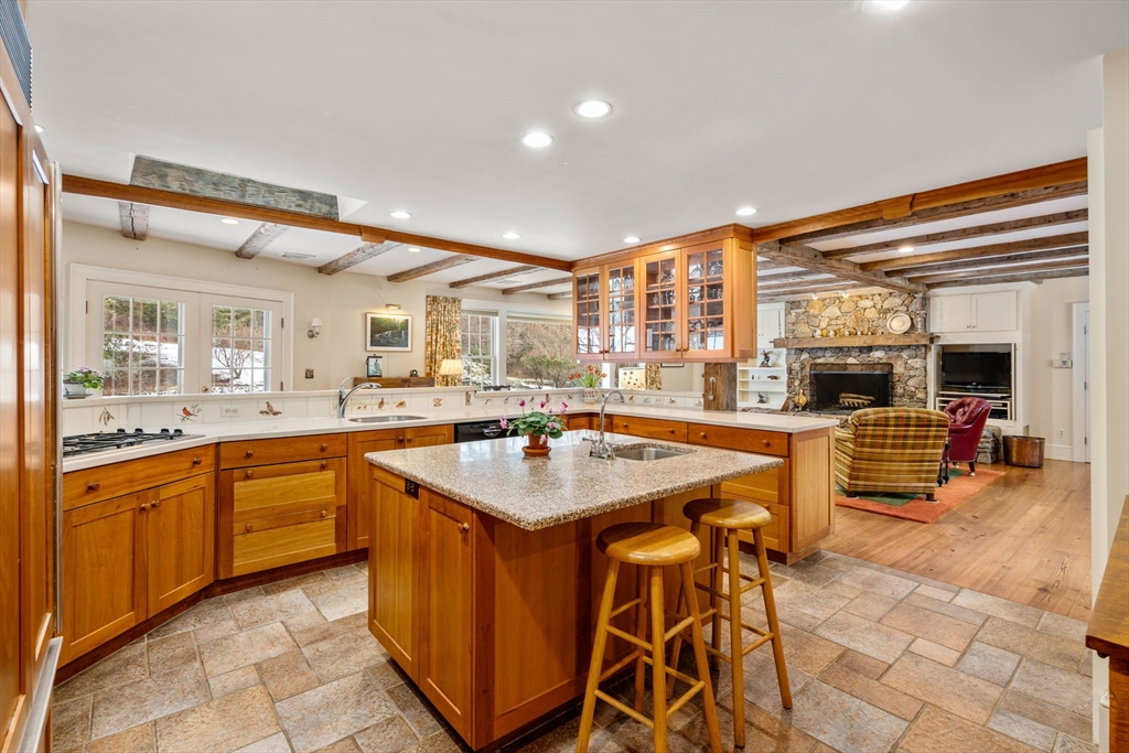 440 Conant Road Weston, MA 02493 - Photo 3 of 15 a kitchen with a sink and cabinets
