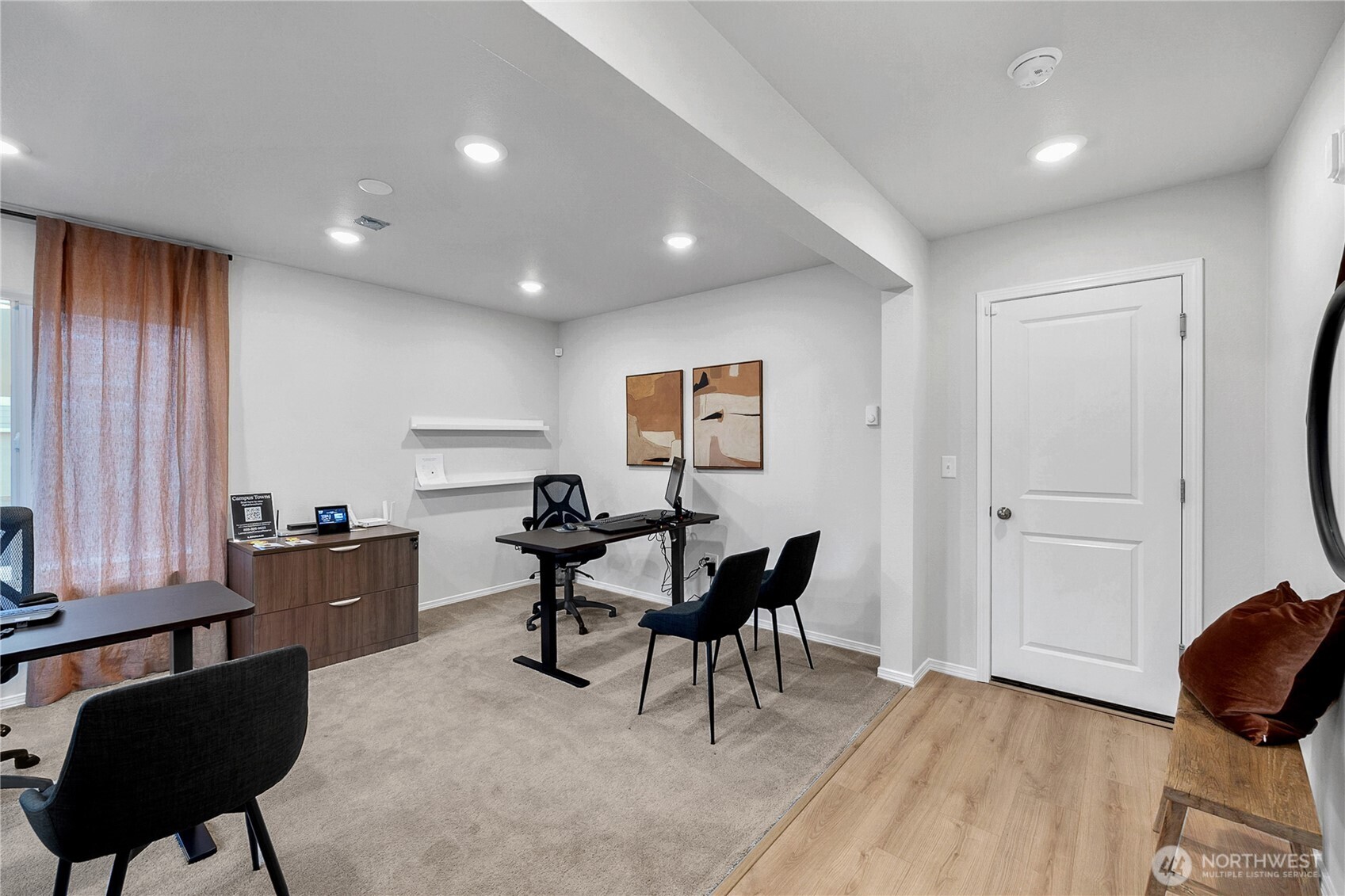 34156 Emerald Ridge Avenue Southeast Black Diamond, WA 98010 - Photo 21 of 24 a workspace with furniture and window