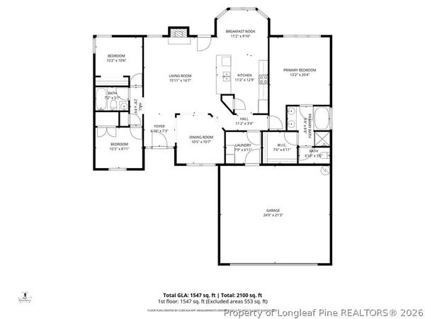 $292,500 | 3365 North Fork Lane, Hope Mills, NC 28348