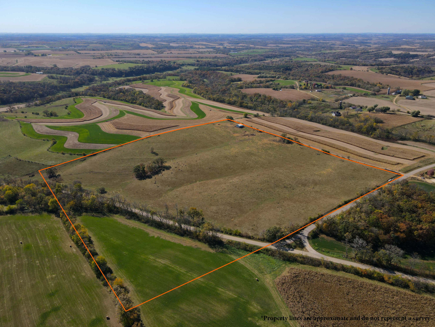 0 Holstein Prairie Road Monticello, WI 53570 - Photo 4 of 23 an aerial view of residential houses with outdoor space