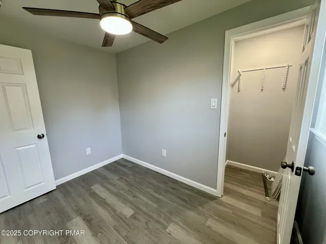 wooden floor in an empty room