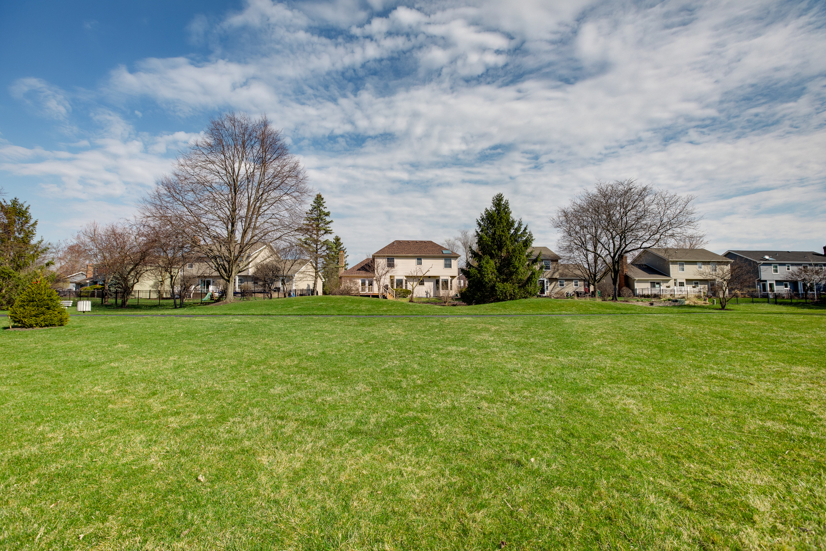 27W337 Churchill Road Winfield, IL 60190 - Photo 2 of 25 a view of yard with green space and trees