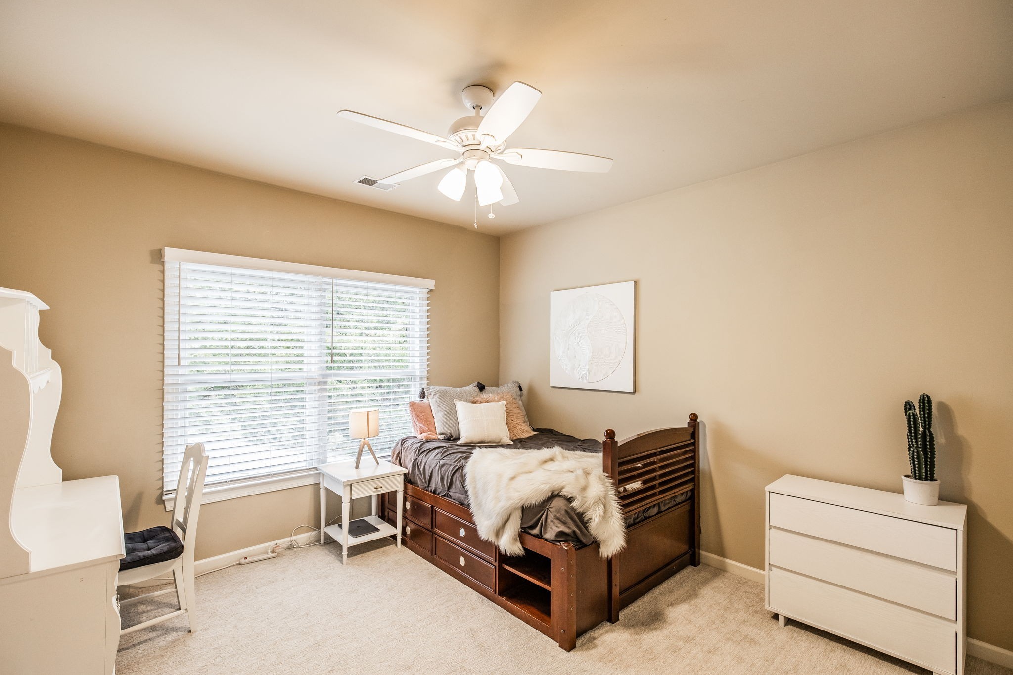 124 Joshuas Run Goodlettsville, TN 37072 - Photo 35 of 60 a bedroom with a bed and a window