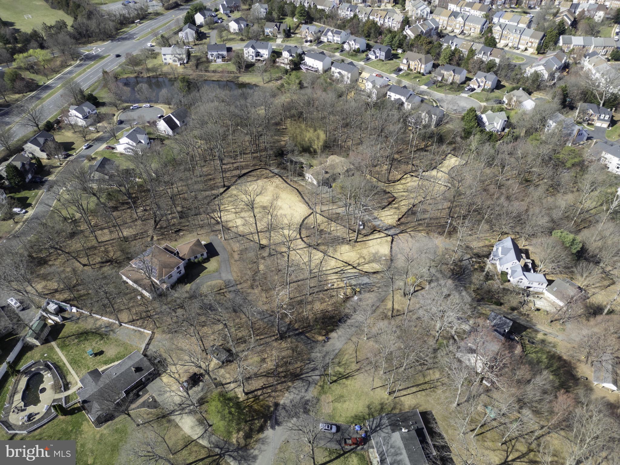 25 Jefferson Drive Sterling, VA 20165 - Photo 15 of 32 an aerial view of a house with a yard