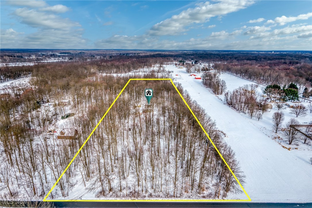 10641 Gilbert Road Newton Falls, OH 44444 - Photo 41 of 46 View of snowy aerial view