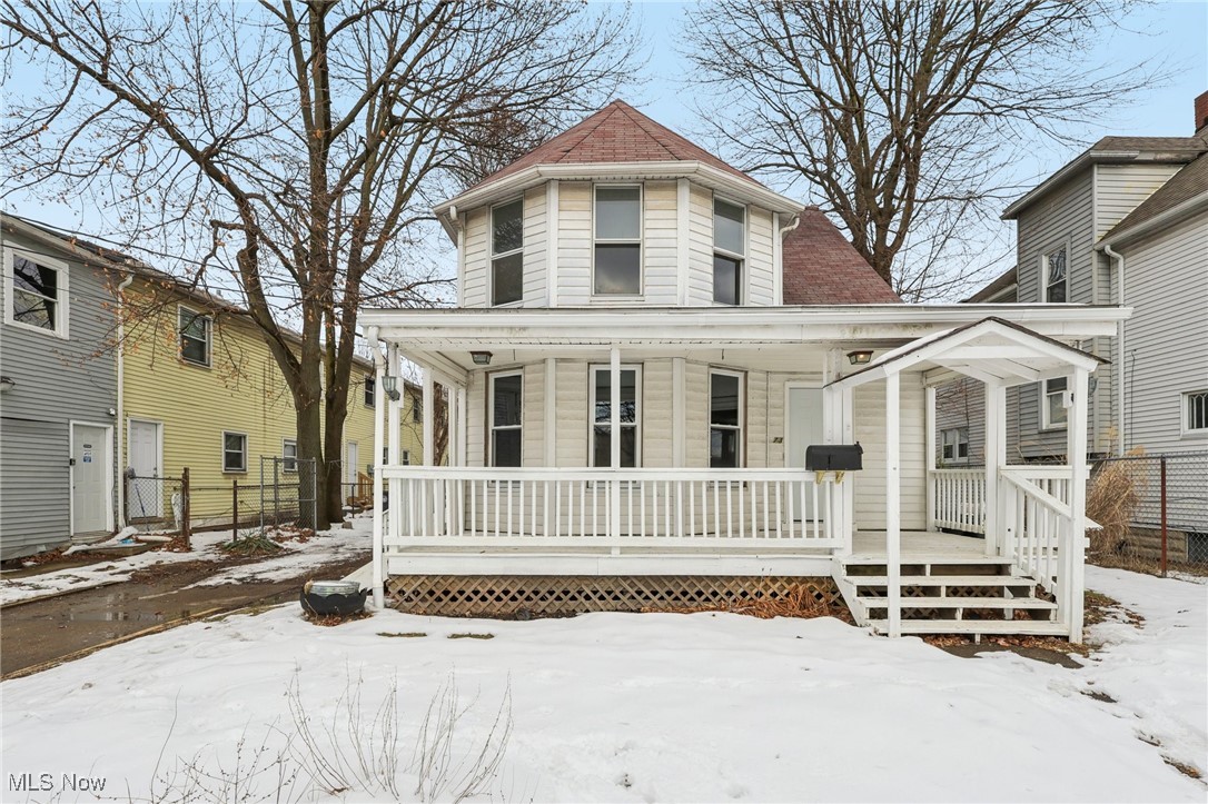 73 East York Street Akron, OH 44310 - Photo 1 of 36 Victorian home with covered porch