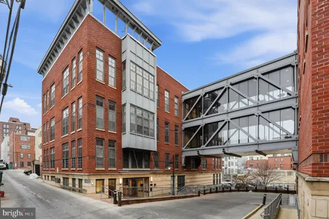 a front view of a building