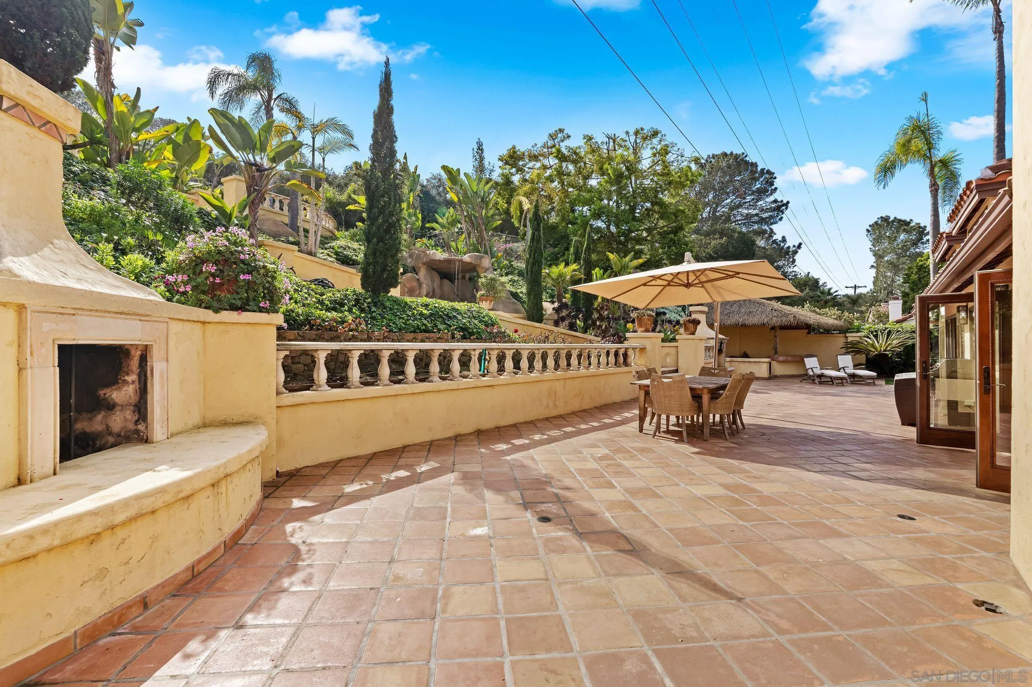 2969 Racetrack View Drive Del Mar, CA 92014 - Photo 43 of 59 a view of a terrace with sitting area