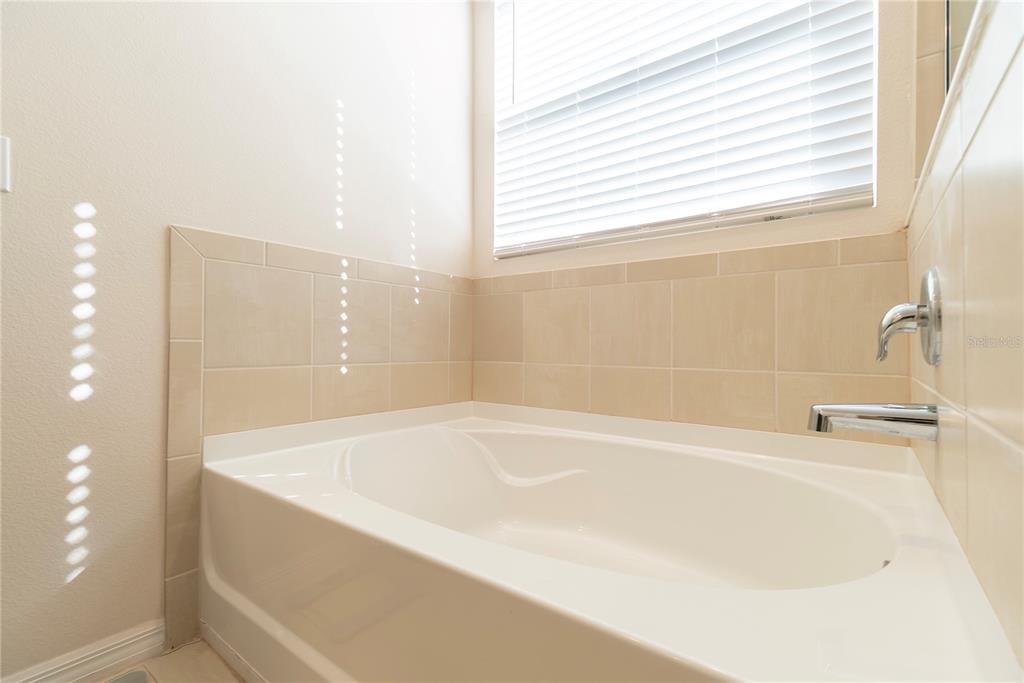 8284 Southwest 59th Terrace Ocala, FL 34476 - Photo 22 of 63 a white bath tub sitting in a bathroom next to a window
