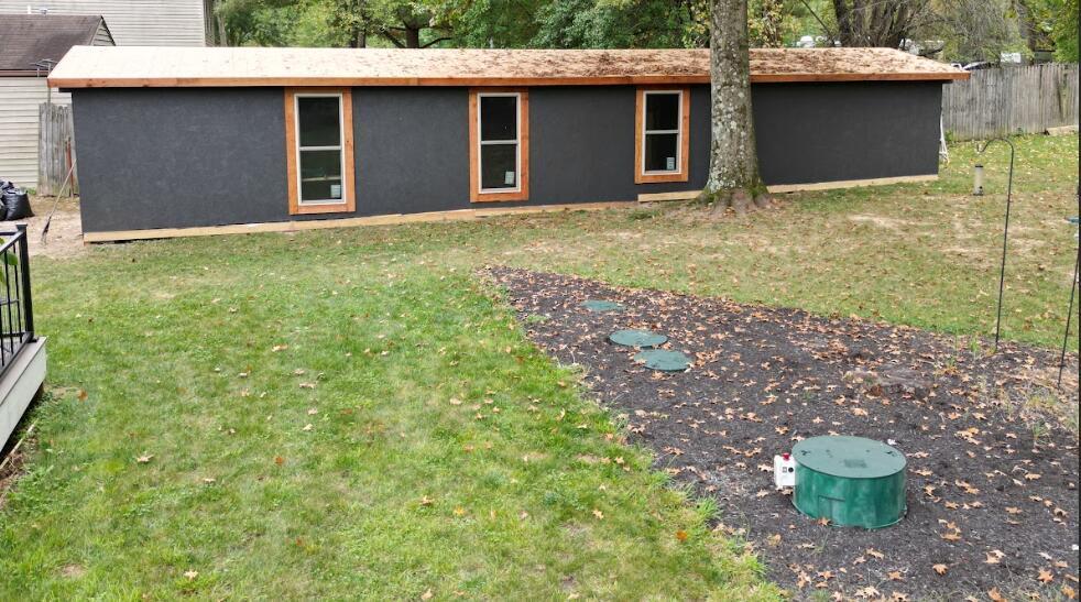 84 Merritt Road Southwest Pataskala, OH 43062 - Photo 23 of 24 Garage in progress with well and septic