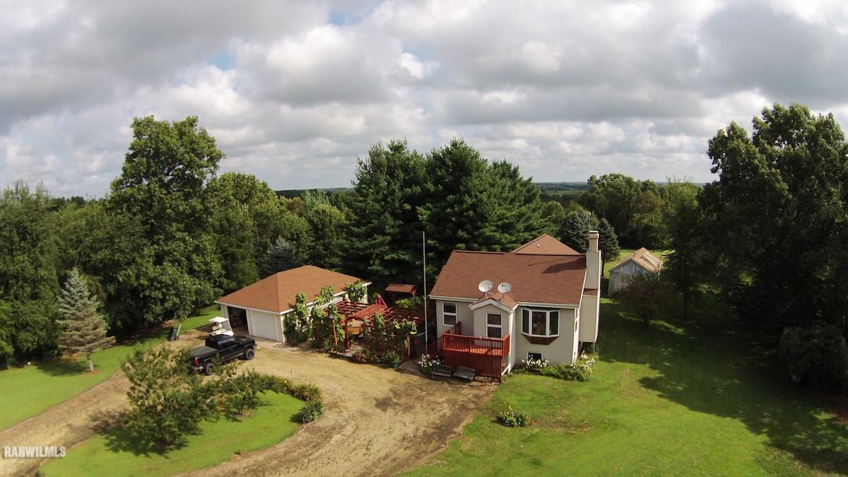 8011 Haas Road Savanna, IL 61074 - Photo 1 of 36 an aerial view of a house