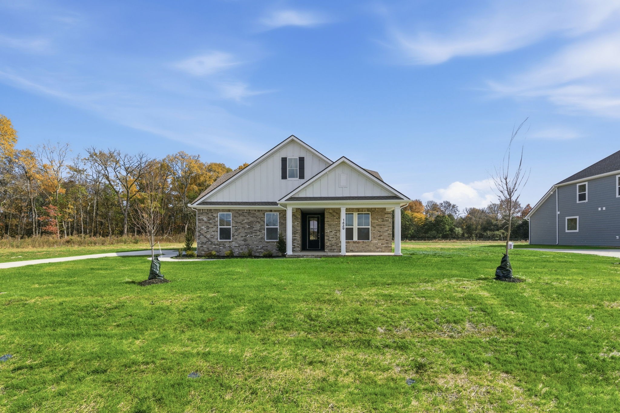 1429 Charles Drive Chapel Hill, TN 37034 - Photo 21 of 24 a front view of a house with a yard