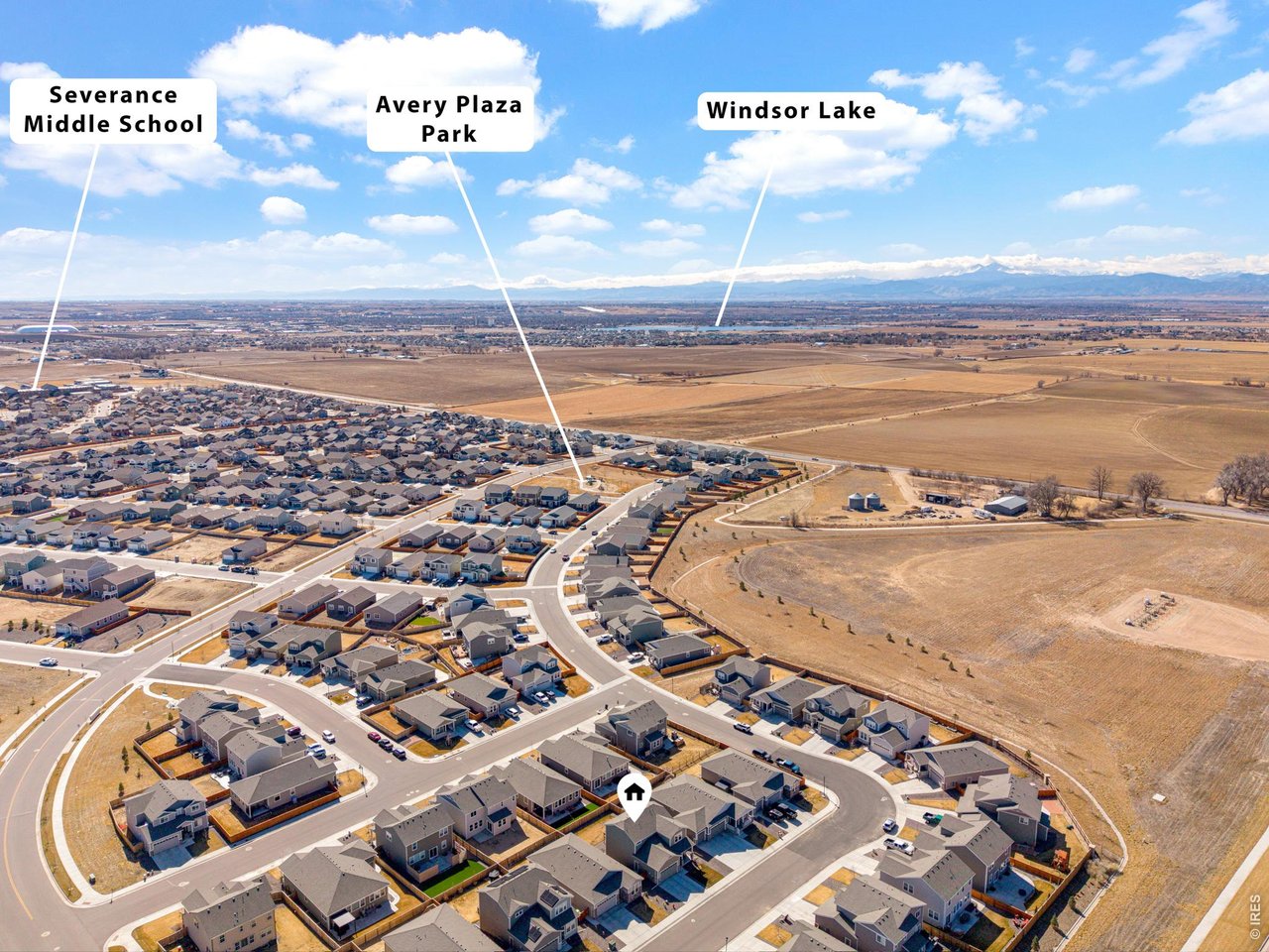 864 Frst Cyn Road Severance, CO 80550 - Photo 33 of 39 an aerial view of a city