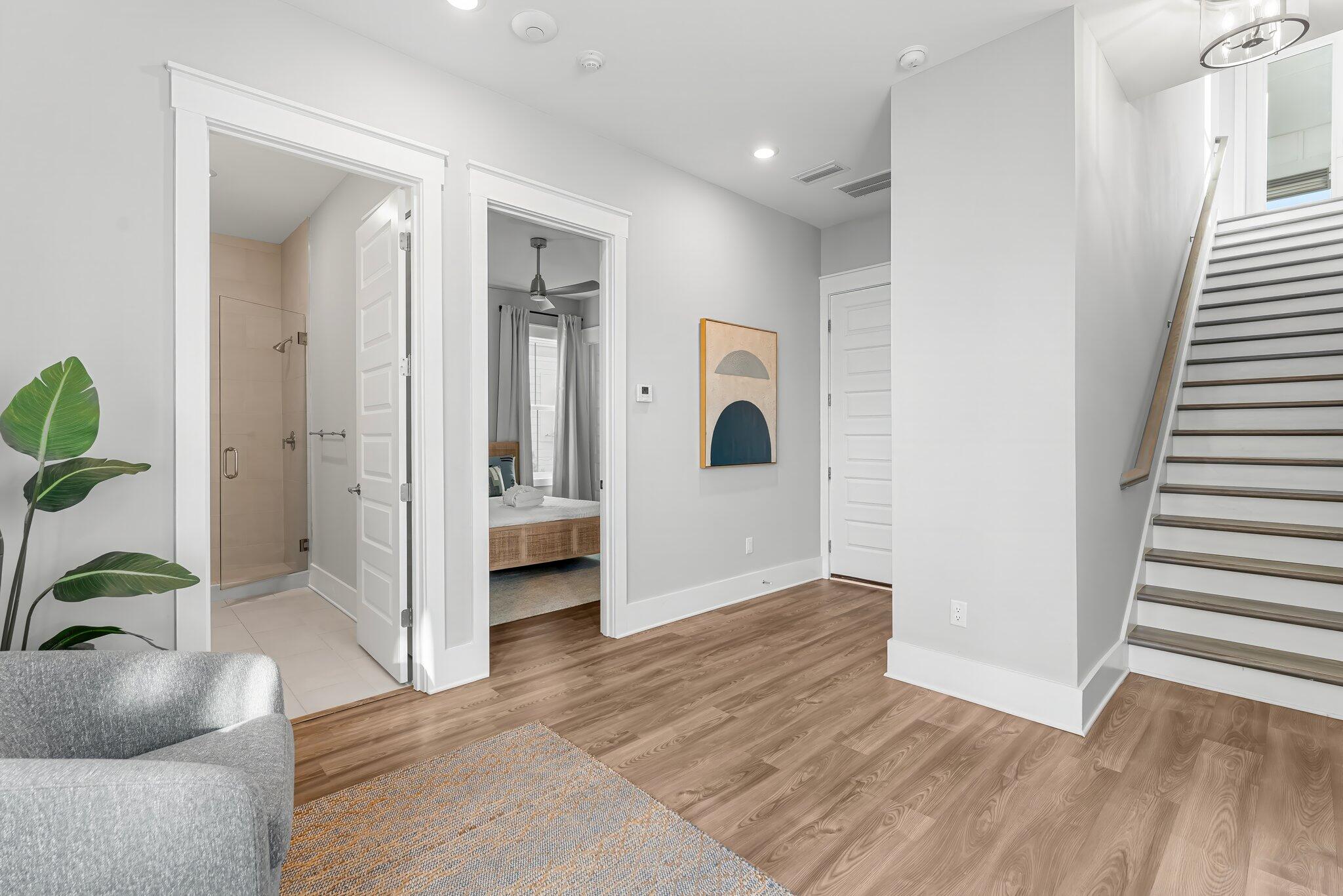 34 West Majestic Palm Dr Inlet Beach Inlet Beach, FL 32461 - Photo 39 of 71 a view of a livingroom with wooden floor and furniture