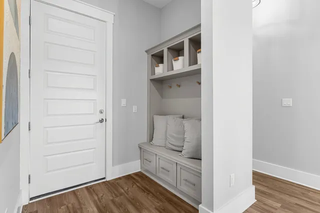 a view of a city with tall buildings