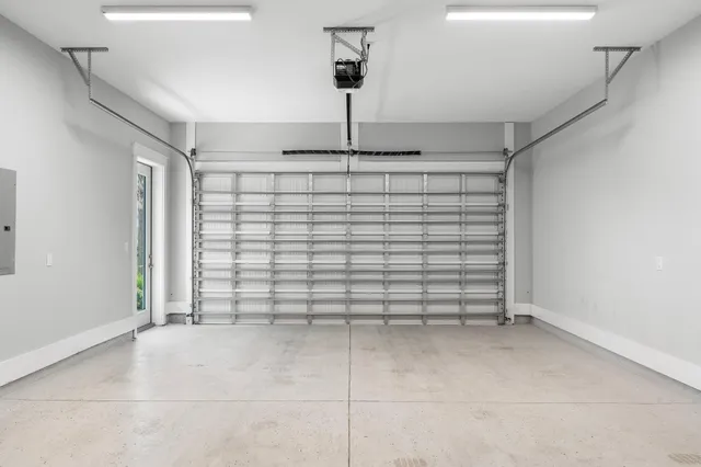 a view of a city with an ocean view