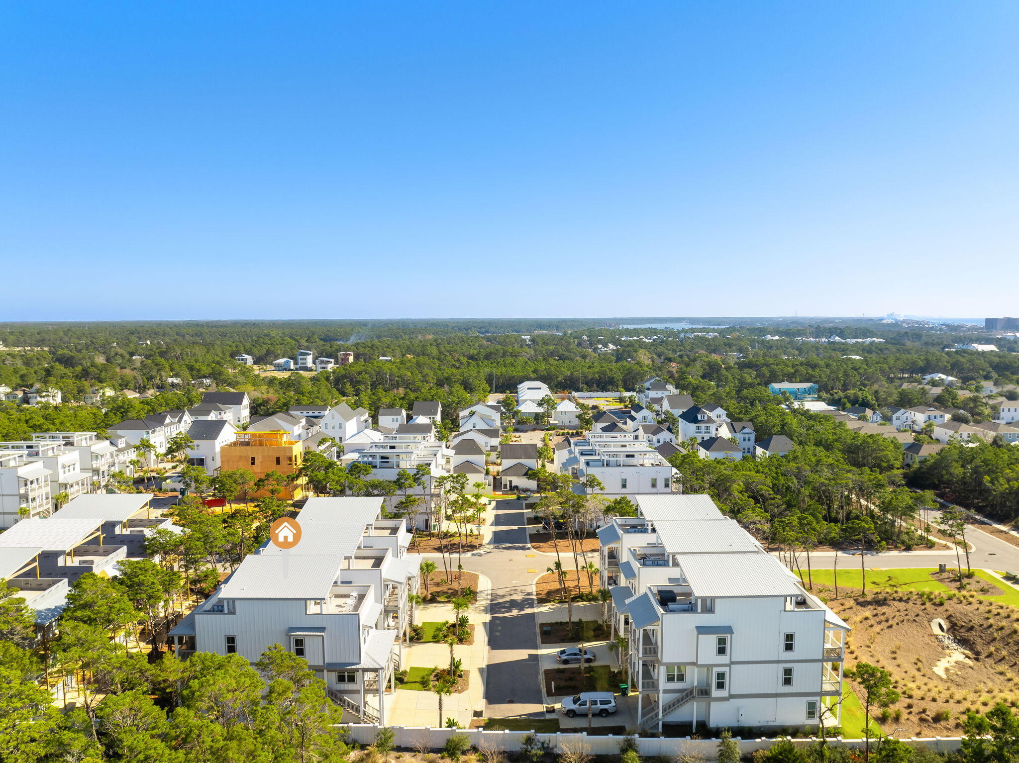34 West Majestic Palm Dr Inlet Beach Inlet Beach, FL 32461 - Photo 61 of 71 an aerial view of residential houses with outdoor space