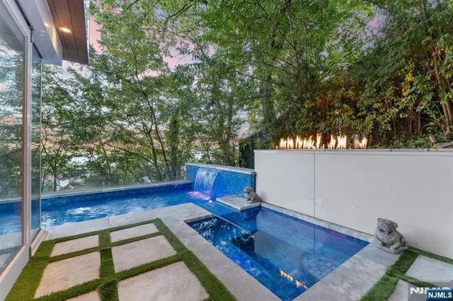 a view of balcony with couch