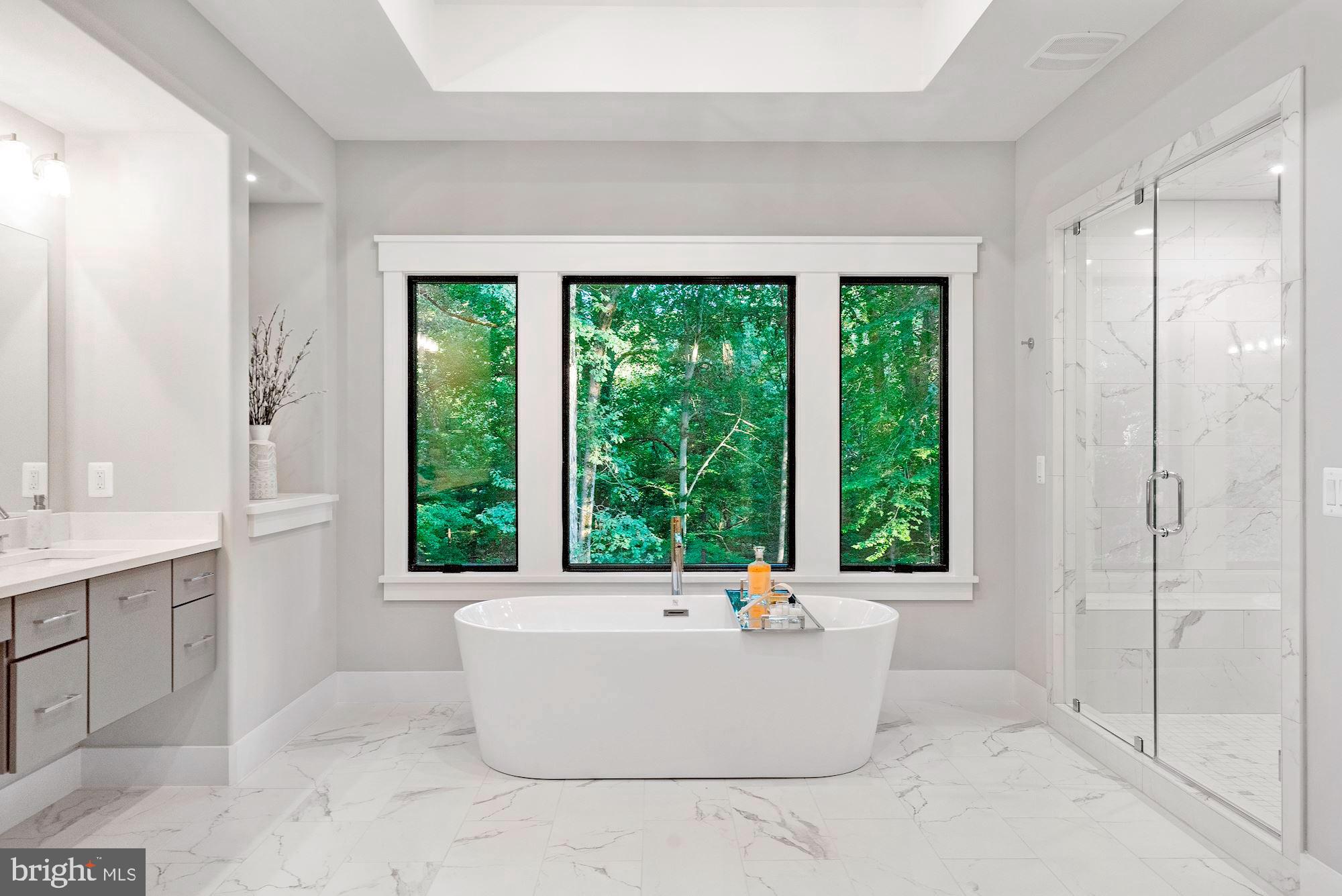 925 Saigon Road McLean, VA 22102 - Photo 28 of 50 Sumptuous Marble Owner's Bath