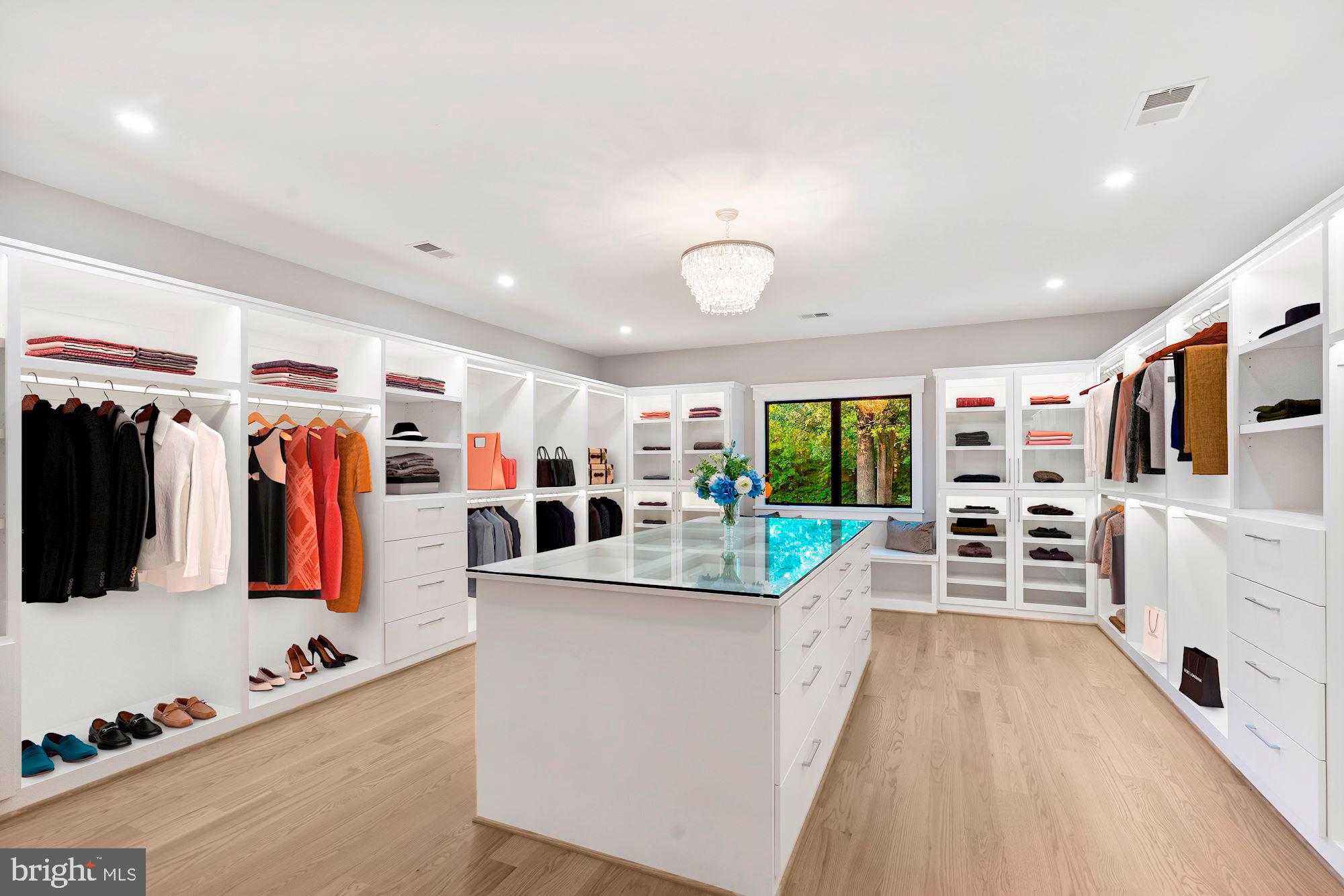 925 Saigon Road McLean, VA 22102 - Photo 30 of 50 Her Dressing Room with Custom Display Case