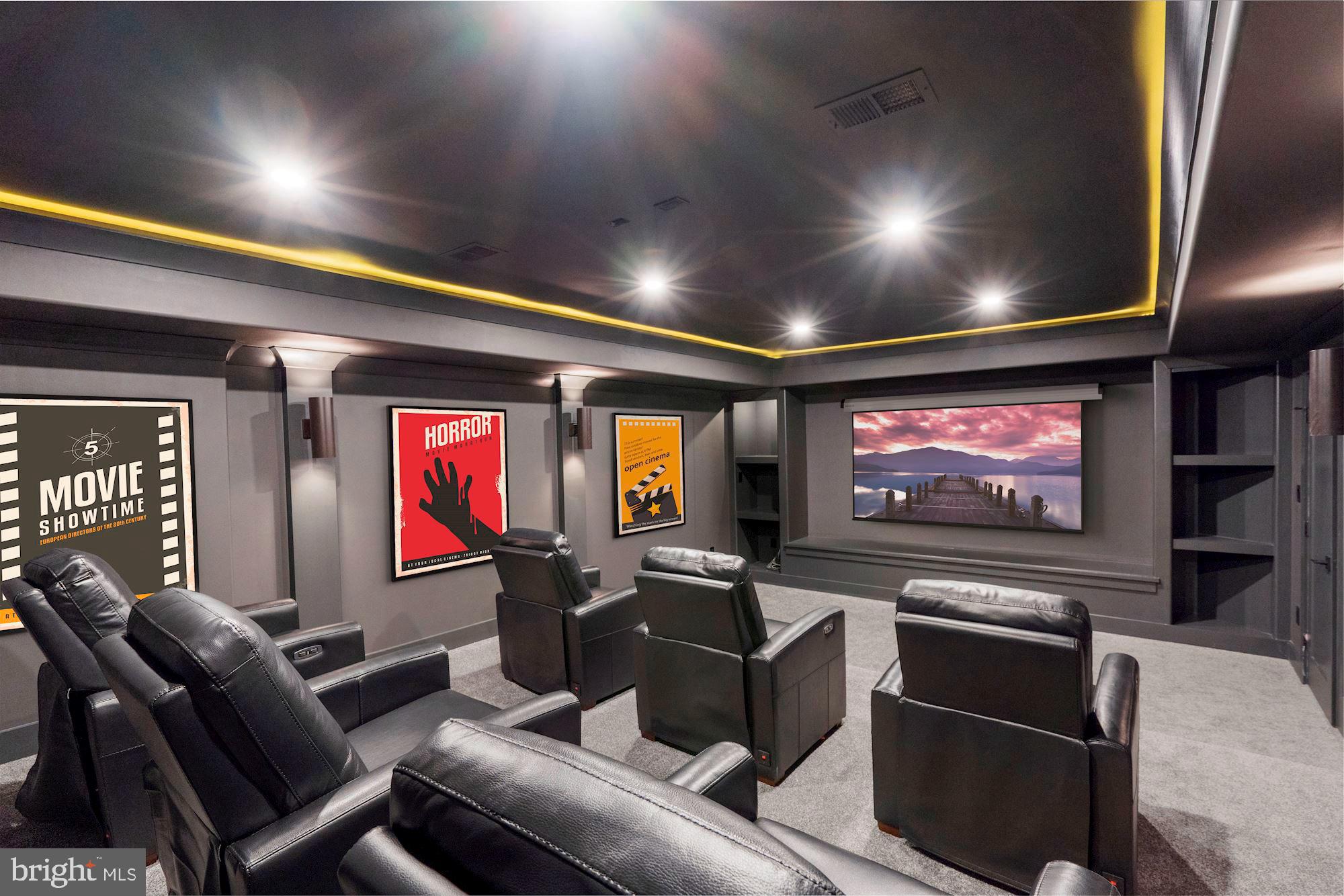 925 Saigon Road McLean, VA 22102 - Photo 40 of 50 Professional Home Cinema