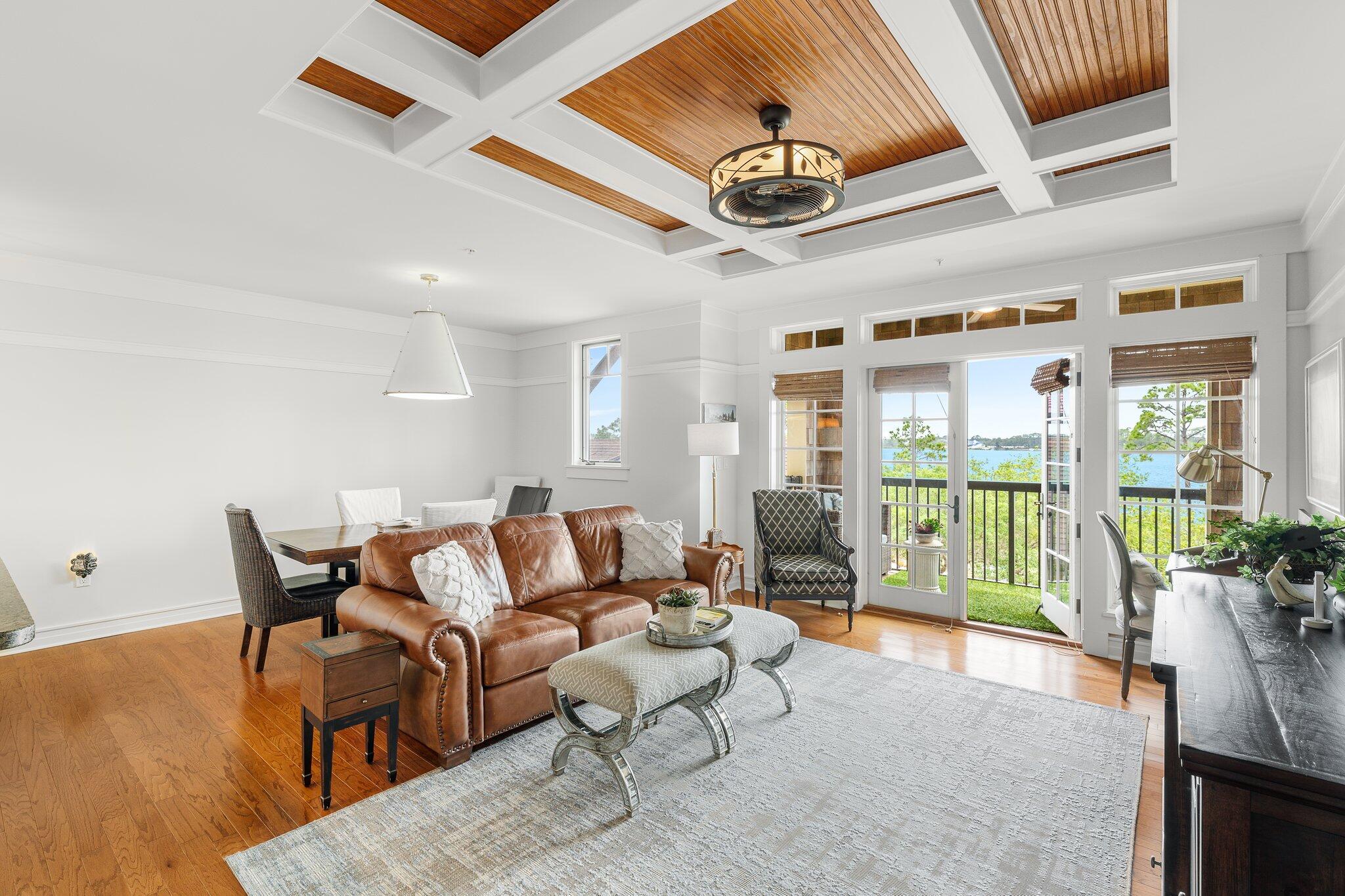 1102 Prospect Promenade, Unit 202 Panama City Beach, FL 32413 - Photo 13 of 35 a outdoor living space with furniture