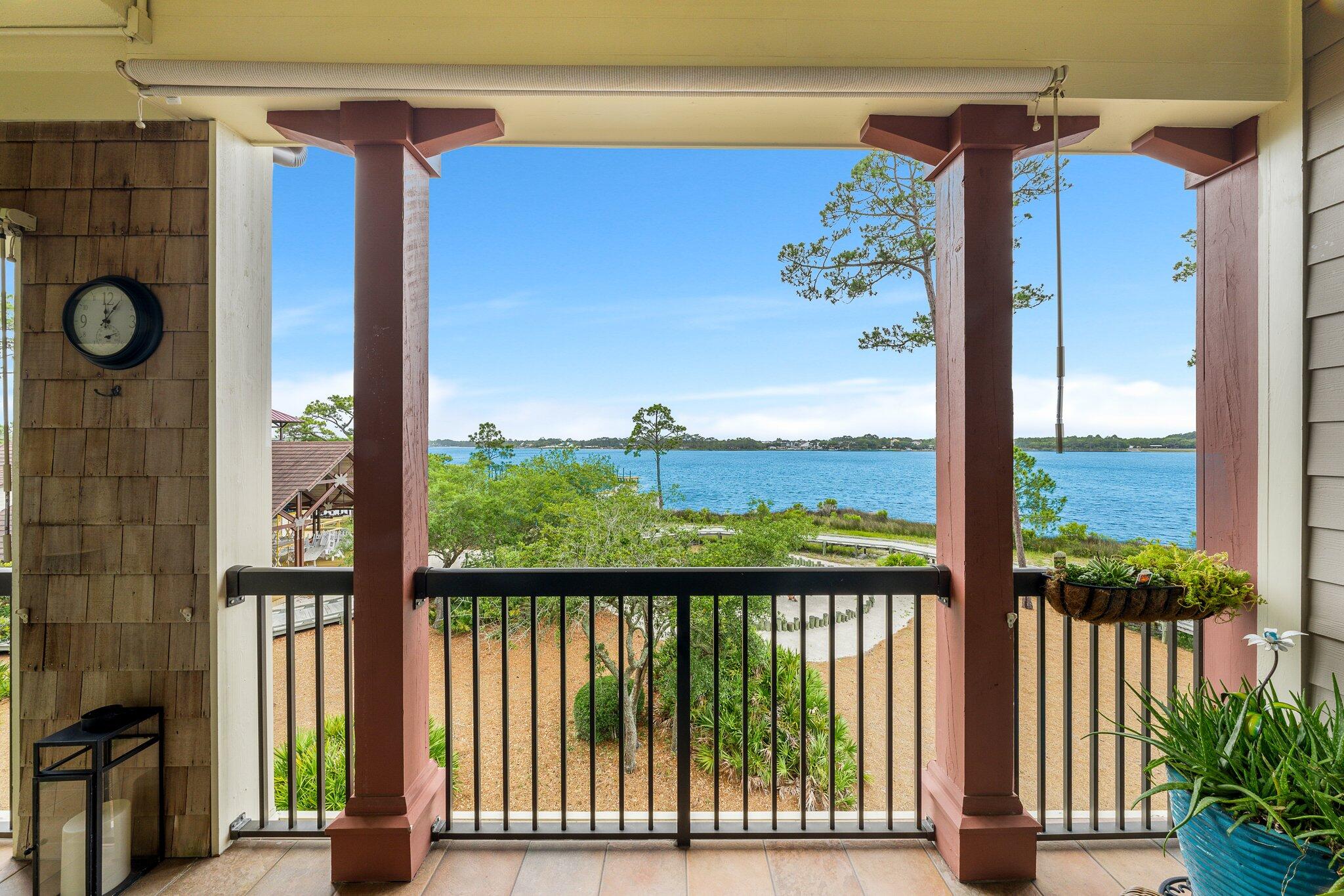 1102 Prospect Promenade, Unit 202 Panama City Beach, FL 32413 - Photo 33 of 35 a view of a street from a balcony