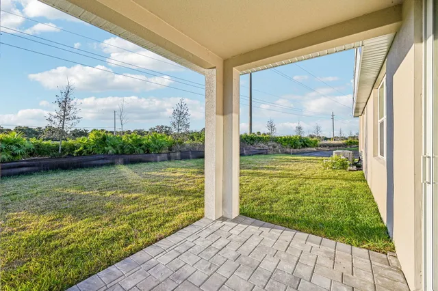 a view of lake from a big room
