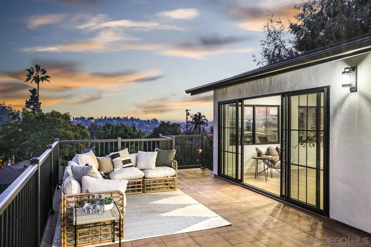 8843 Mariposa Street La Mesa, CA 91941 - Photo 24 of 60 a terrace view with seating space