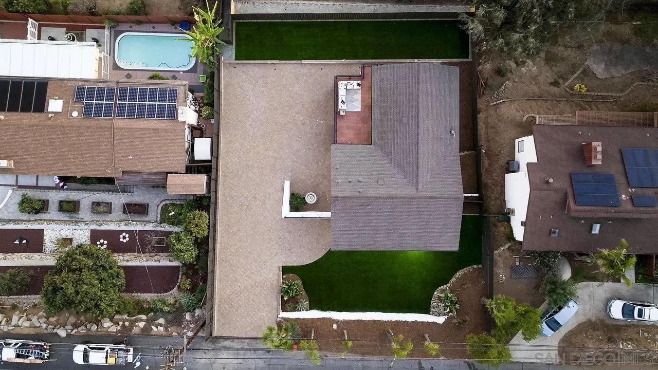 8843 Mariposa Street La Mesa, CA 91941 - Photo 56 of 60 an aerial view of residential houses and outdoor space