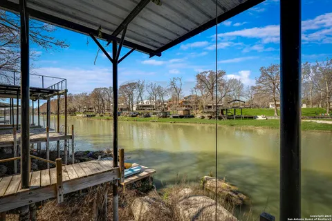 a view of a backyard with a garden