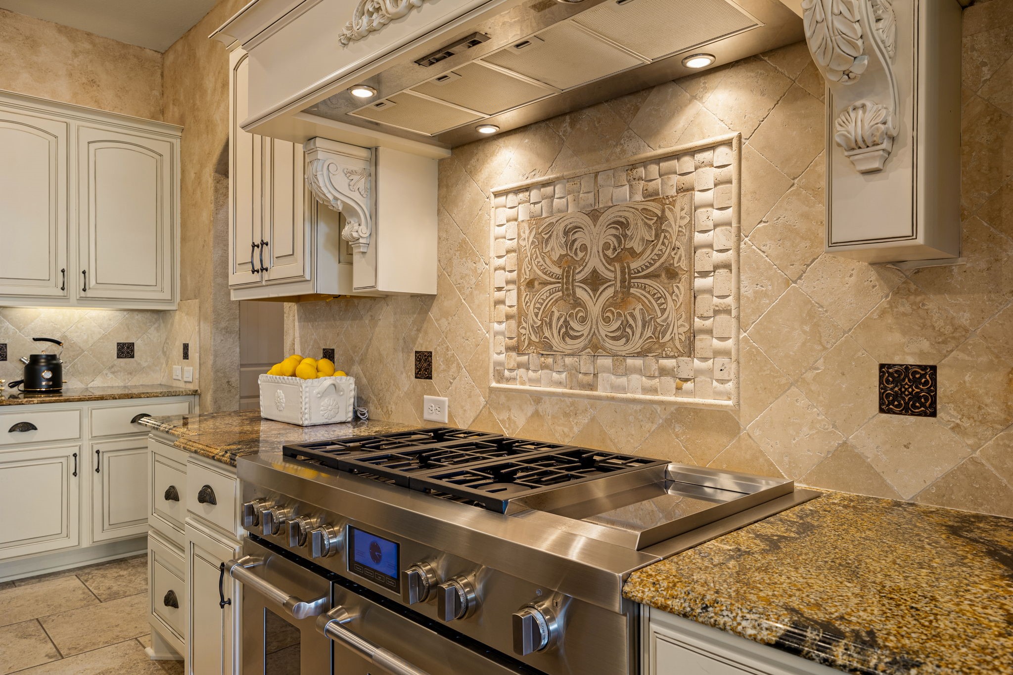 26515 Ashley Ridge Lane Katy, TX 77494 - Photo 17 of 50 a kitchen with stainless steel appliances granite countertop a stove and a sink