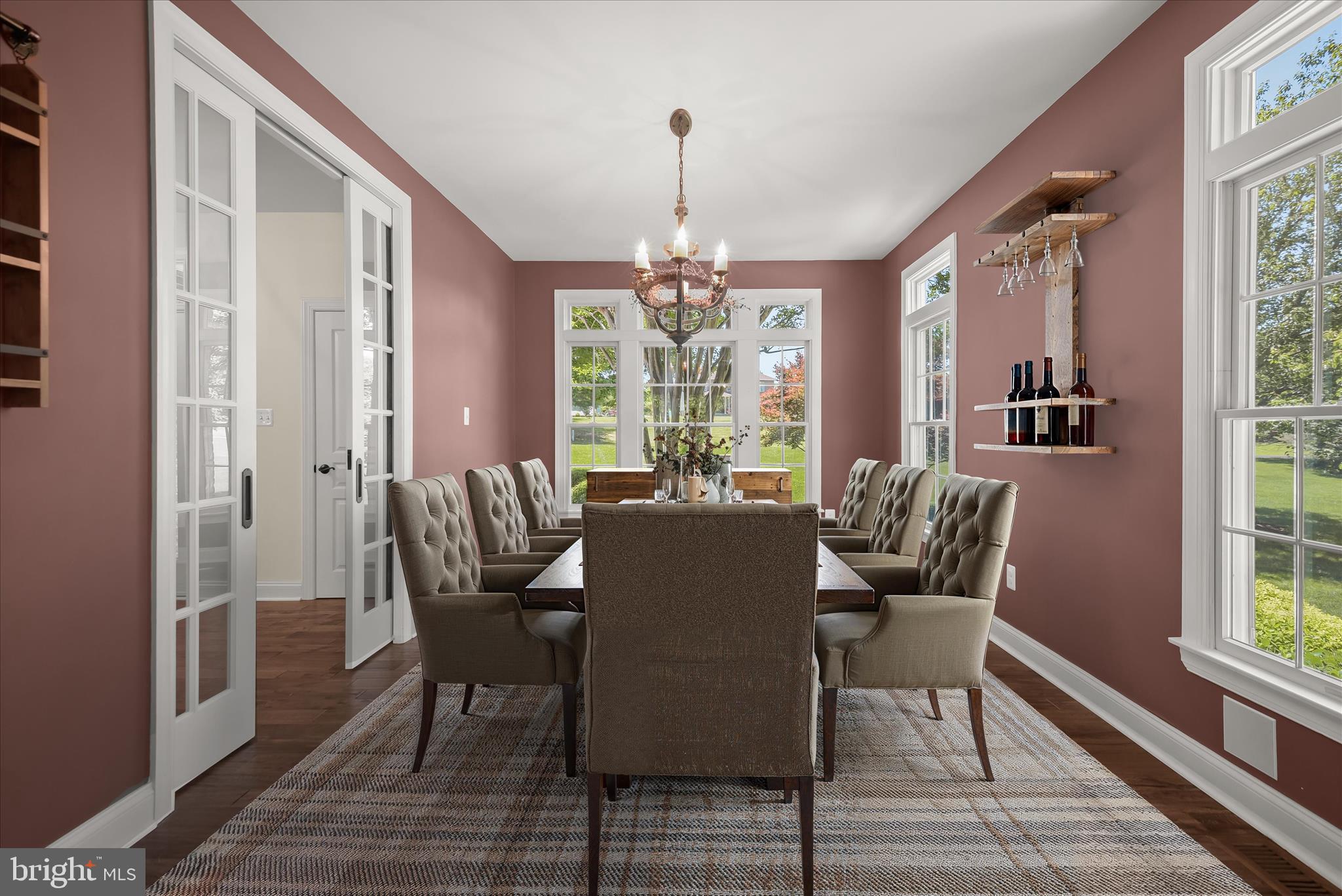 5524 Adams Ridge Road Clarksville, MD 21029 - Photo 7 of 87 Formal dining room (virtually staged)