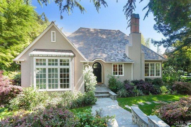 166 Crescent Road San Anselmo, CA 94960 - Photo 1 of 1 a front view of a house with garden